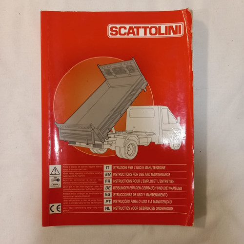 Scattolini tipper bed owners - tipper,