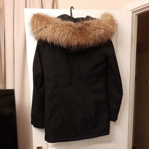 Womens real natural raccon fur - real,