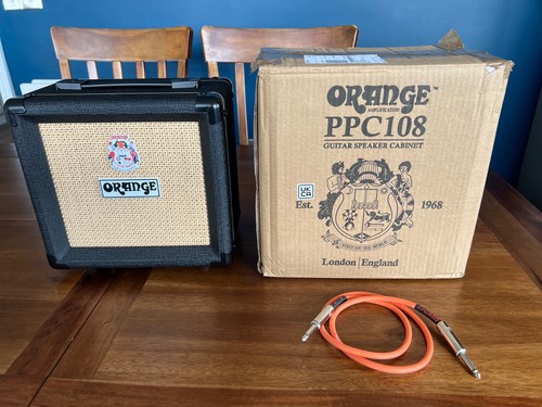 Orange ppc108 black guitar - orange,