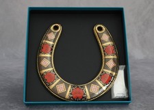 Royal Crown Derby 'Horseshoe' Boxed  Solid Gold Band Old Imari 1128  1st Quality