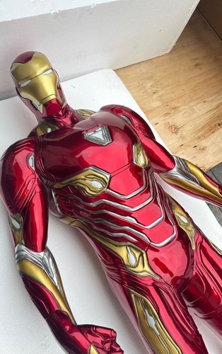 Iron man statue life size - iron,