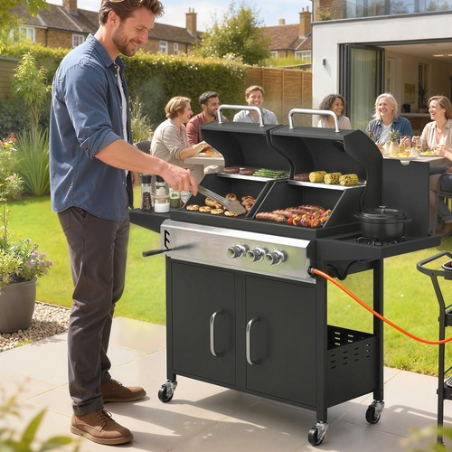 Burner hybrid dual fuel - 2+1,