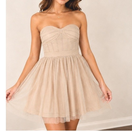 Bcbgeneration strapless tulle - bcbgeneration,
