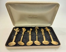 David Jones Gold Plated Spoons