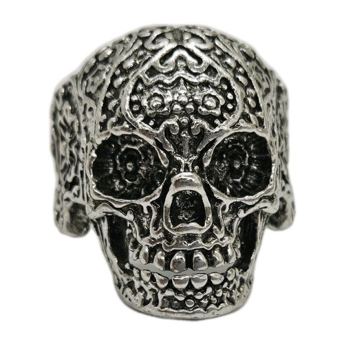 Mens women skull ring - women's,