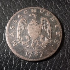 1787 Massachusetts Half Cent