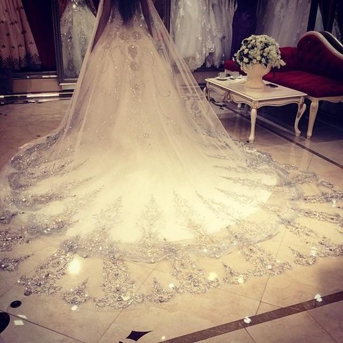 Layer cathedral long bridal - 1,
