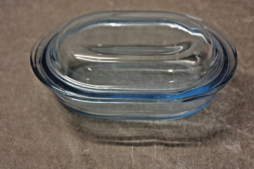 Vintage pyrex blue - pyrex, pie