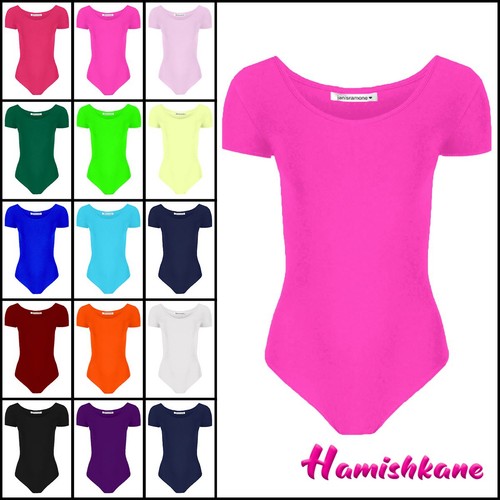 Short sleeve leotard - short,