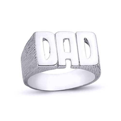 Mens rhodium plated silver - rhodium,