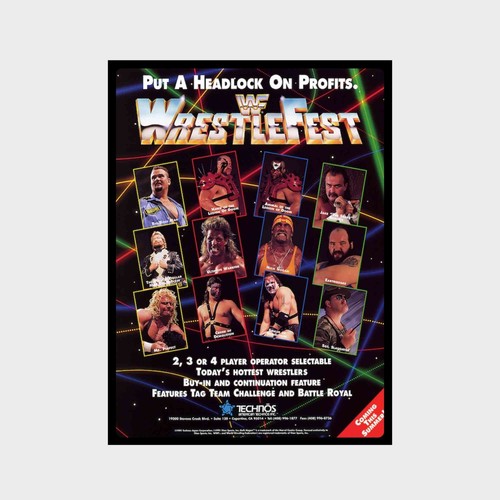 Poster wwf wrestlefest - wwf,