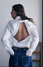 Zara White Oversized Shirt