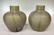 Nailsea Glass Pair Of Vases
