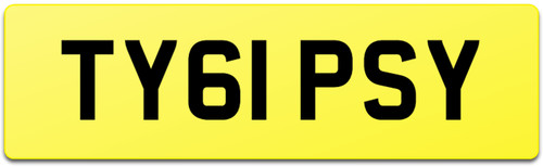 Gipsy car reg number - gipsy, plate