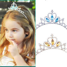 Kids Children Wedding Prom Crystal Rhinestones Tiara Princess Crown Headband