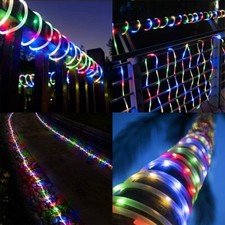 UK Solar LED Rope Tube Fairy