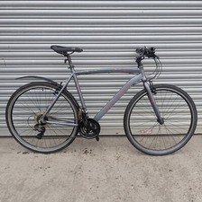 Ammaco Pathway X1 Sports Hybrid 700c Adults 23" 3x7 21s Hybrid Flatbar Road Bike