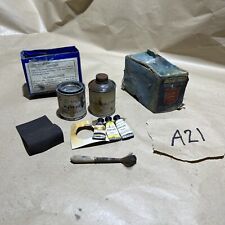 VINTAGE FORD ORIGINAL WINCHESTER BLUE PAINT TOUCH UP KIT RARE PERIOD ACCESSORY