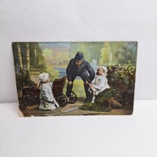 Antique postcard little - antique,