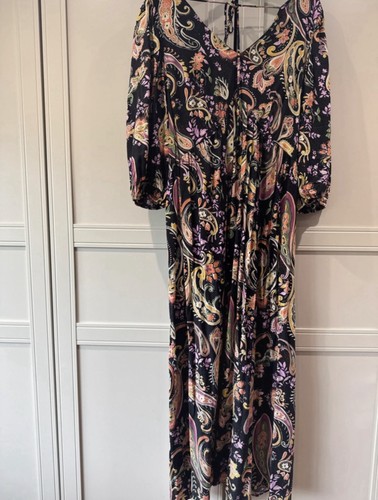 Papaya matalan neck smock - papaya,