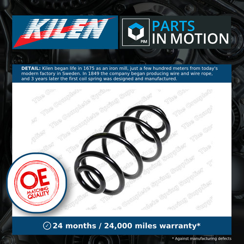 Coil spring rear 63011 kilen - spring,