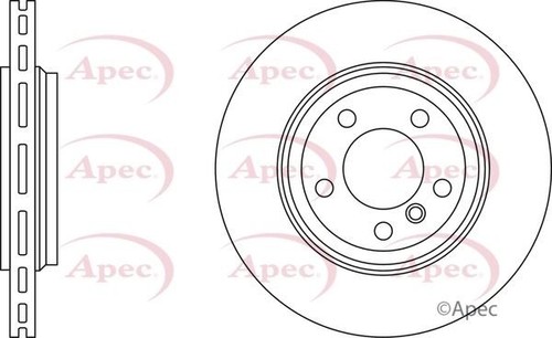 Rear axle brake discs - axle, set