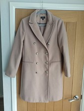 Topshop Long Winter Coat Size