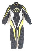 MIR 'Ultralight' Kart Racing Suit Size 30 2014/2019 Grey/Yellow Go Kart Racing