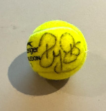 Roger Federer Signed Tennis