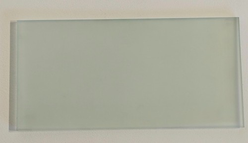 Frosted glass toughened shelf - frosted,