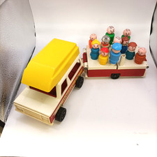 FISHER PRICE POP UP CAMPER NOT COMPLETE (1979) (03)