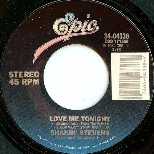 Shakin stevens cry just a - shakin,