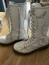 Dr martens 14 hole white Death