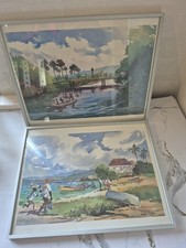 Pair Coastal Watercolour