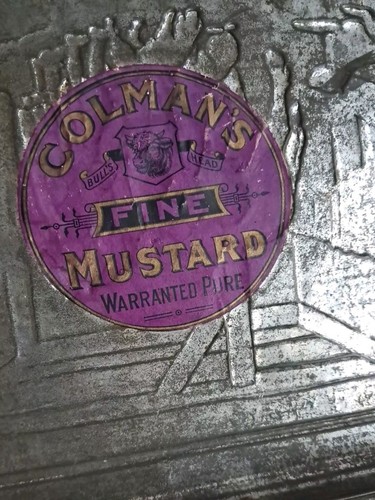 Antique colman mustard - colman's,