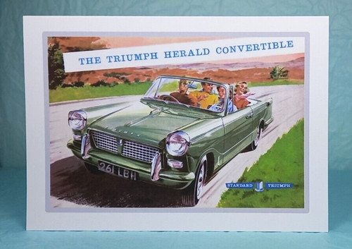 Triumph herald convertible - triumph,