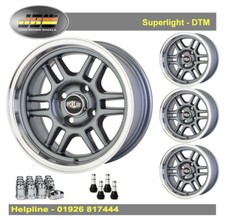7x 13 Superlight DTM Wheels