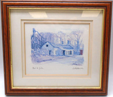 FRAMED PRINT " Road To Linton