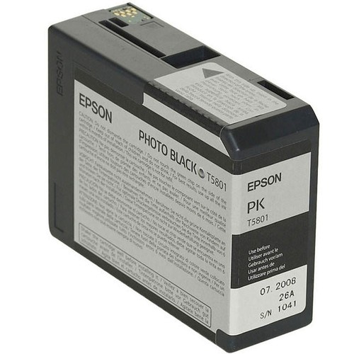 Original epson t5801 black - epson, ink