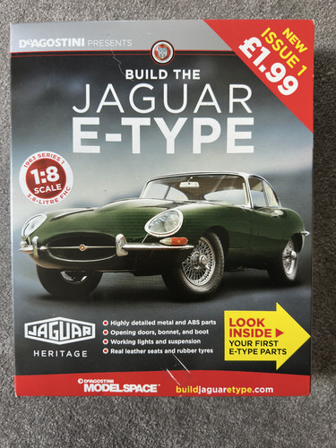 Deagostini build the - deagostini, jaguar