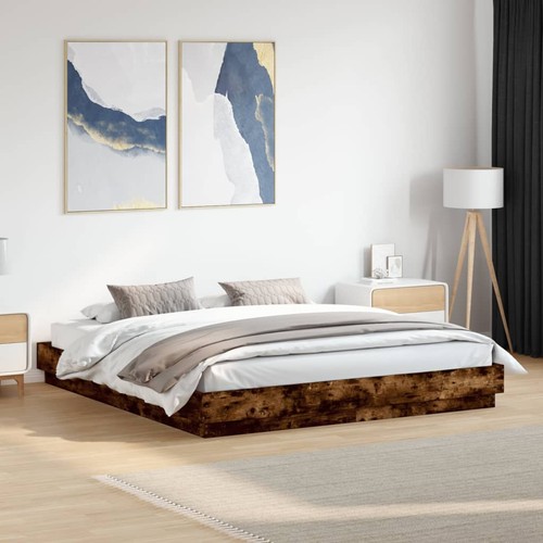 Modern wooden emperor size - wooden, 2m