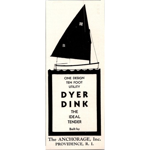 Dyer dink the ideal tender - the,