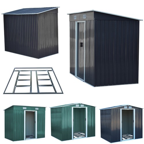 4x6ft 10x8ft garden shed metal - garden,