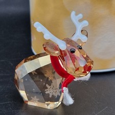 Lovlots Reindeer Mo 2014 Swarovski Christmas Crystal Retired Figurine 5059025