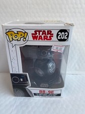 BNIB FUNKO POP VINYL #202 BB-9E FIGURE STAR WARS SERIES BOBBLE-HEAD