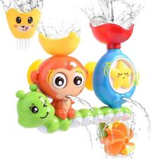 Baby Bath Toy Water Spray Set Monkey Model Fountain Fun Bathtub Waterfall Kit