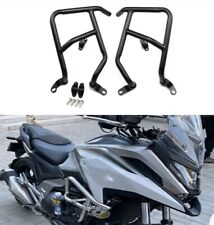 Motorcycle Engine Guard Crash Bar Protector Kit For Honda NC750X 2021-2023 Black
