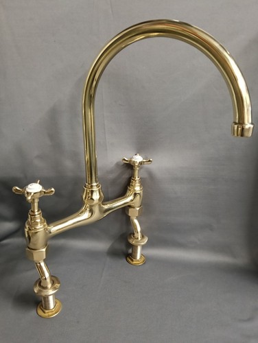 Bare brass kitchen - bare,