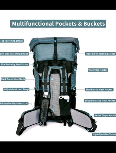 Lightweight 40l rucksack - lightweight,