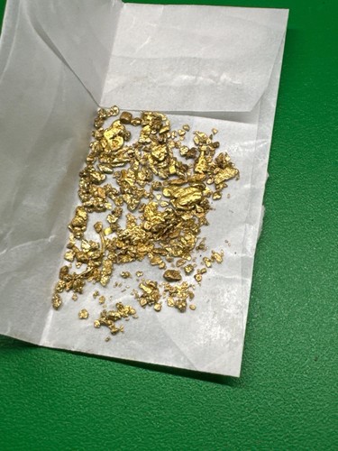 Gram hand panned welsh gold - 1,